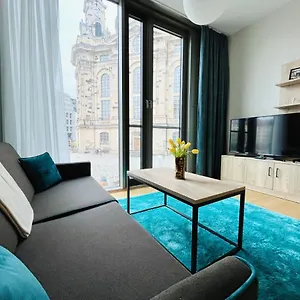 Apartment Panoramastudio Mit Blick Zur Frauenkirche, Dresden